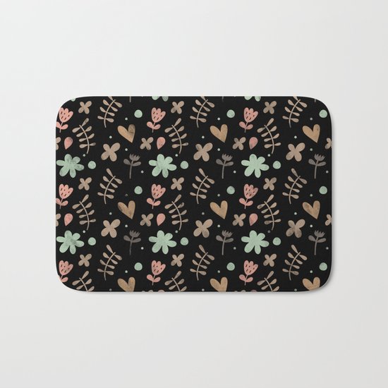 Colorful Lovely Pattern III Bath Mat