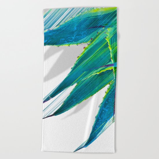 The soaring flight of the agave Beach Towel