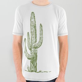 Saguaro Cactus All Over Graphic Tee