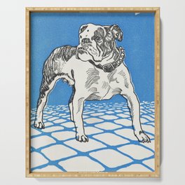 Bulldog (Moriz Jung) Serving Tray