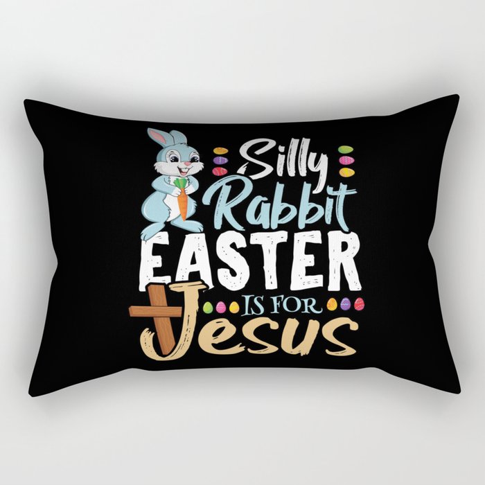 Easter For Jesus God Happy Easter Sunday 2022 Rectangular Pillow