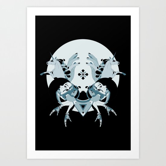 Unholy Space Journey Art Print