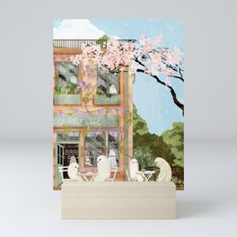 Ghost Cafe Mini Art Print