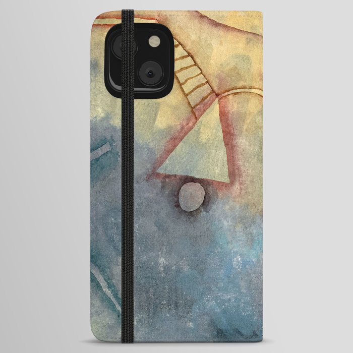 Thistle Picture, 1924 by Paul Klee iPhone Wallet Case