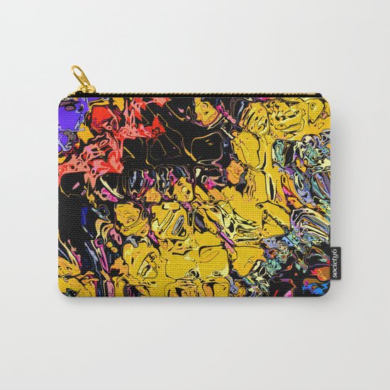Shifting Shapes And Colors Carry-All Pouch