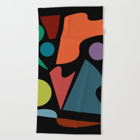 Abstract #205 Beach Towel