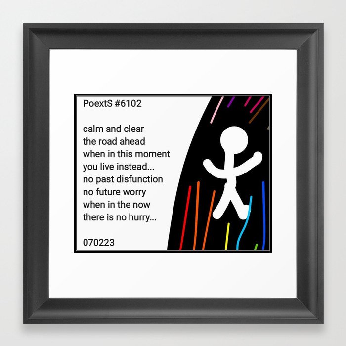 POEXTS #6102 Framed Art Print