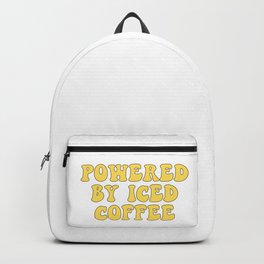 Powered By Iced Coffee Backpack