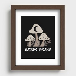 Nature's Whispering Trio Recessed Framed Print