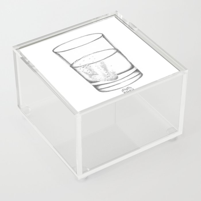 Glass Acrylic Box