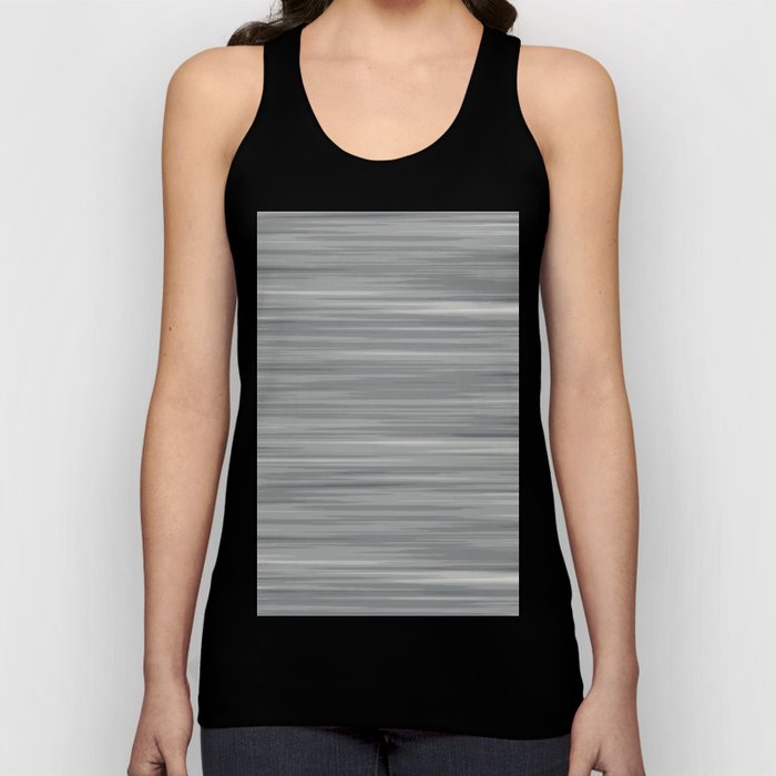 Colored Pencil Abstract Black & White Tank Top