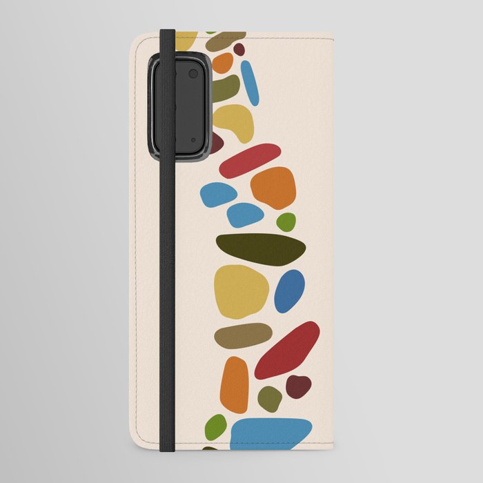 Color stones path collection 3 Android Wallet Case