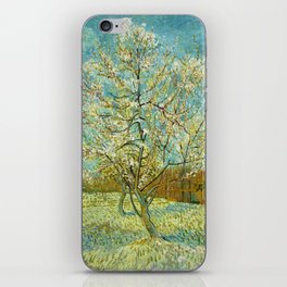 Vincent van Gogh "The pink peach tree" iPhone Skin