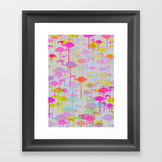 Flamingo Land Framed Art Print