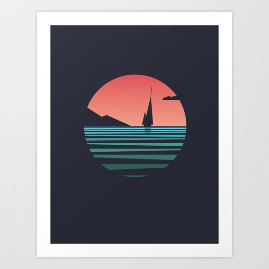 The Ocean /alternate/ Art Print