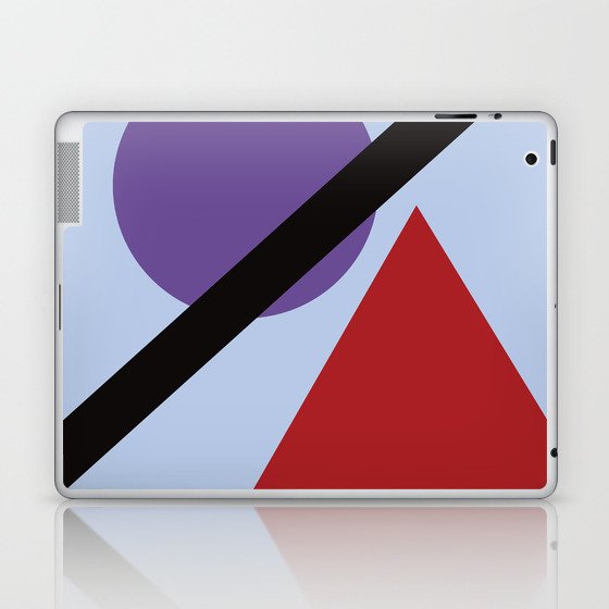 Abstract pattern of geometric shapes Laptop & iPad Skin