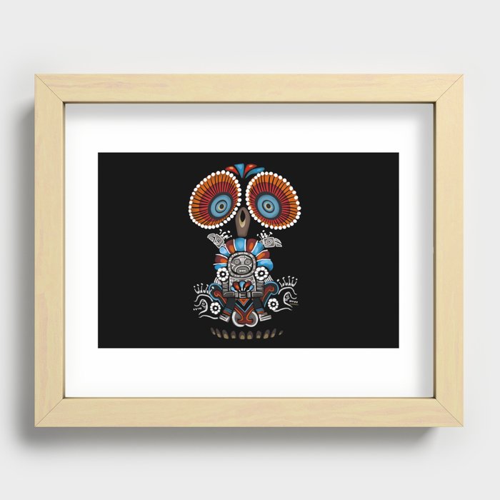 Mexican Owl Recessed Framed Print