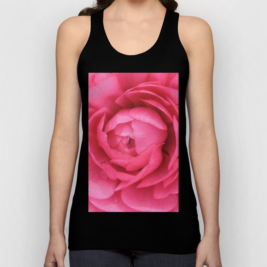Petals in the Pink Unisex Tank Top