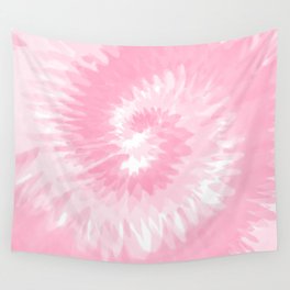 Pastel Pink Tie Dye  Wall Tapestry