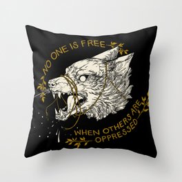 Resist Throw Pillow