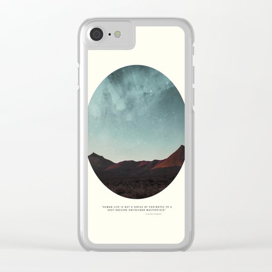 Universe remedy Clear iPhone Case