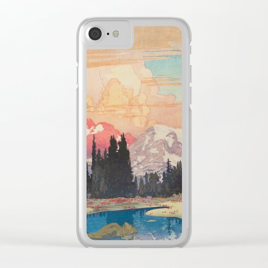 Storms over Keiisino Clear iPhone Case