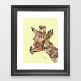 Giraffe Framed Art Print