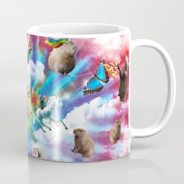 Tie Dye Capybara Trippy Capybaras Mug