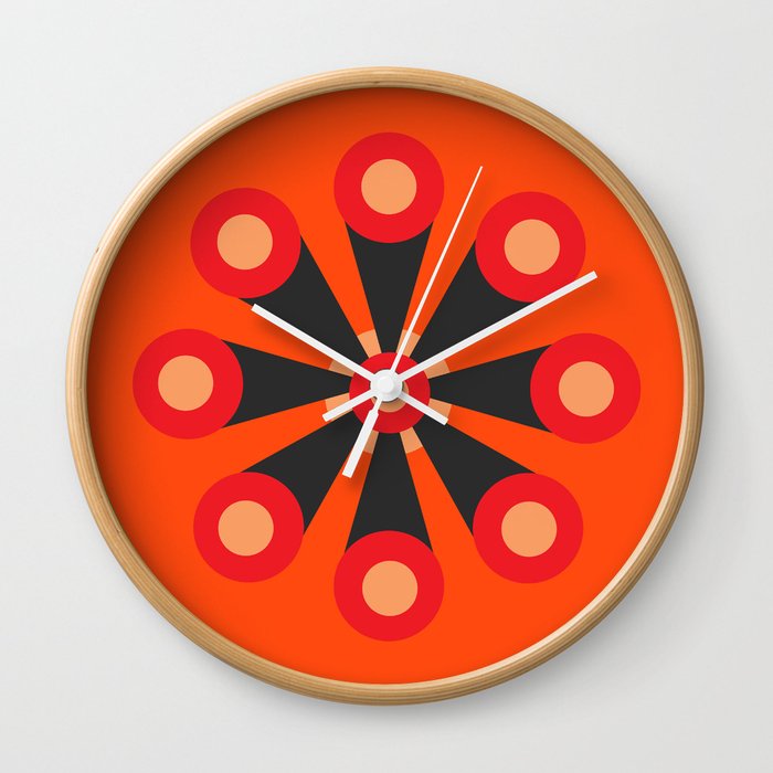 Flower Extract Wall Clock