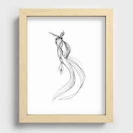 Sinuous 1 Recessed Framed Print