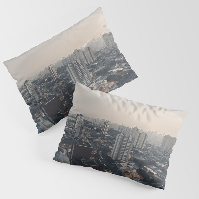 Brazil Photography - Tall Buildings In Rio De Janeiro Pillow Sham