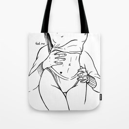 Touch and love Tote Bag