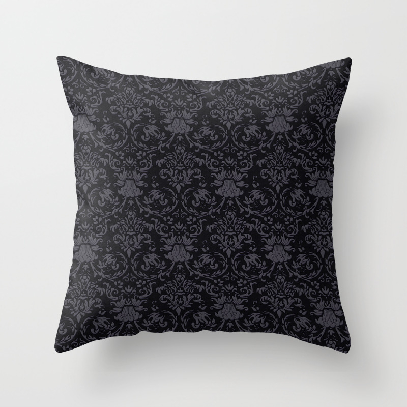 Victorian Gothic Throw Pillow by 