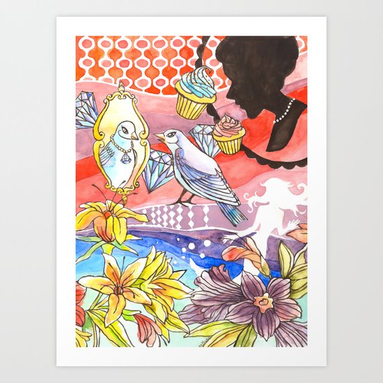 Vanity Dream Art Print