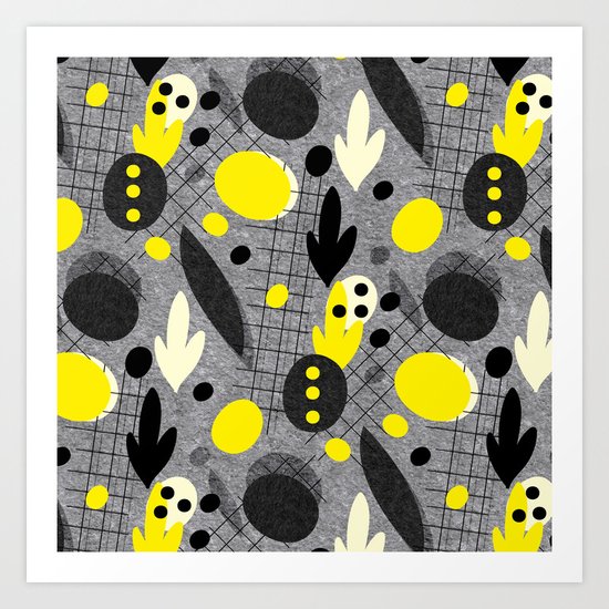 CONCRETE MEMPHIS Art Print