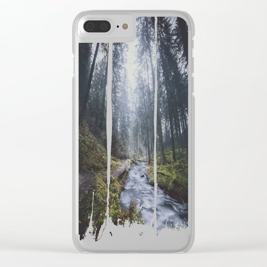 Damped feelings Clear iPhone Case