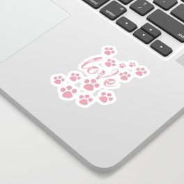 Paw Love Sticker