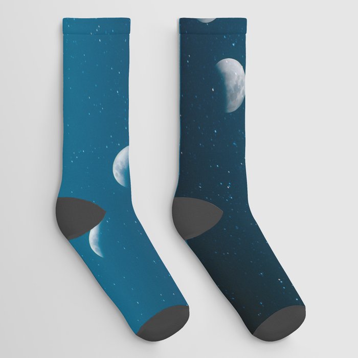 Moon Phases Socks