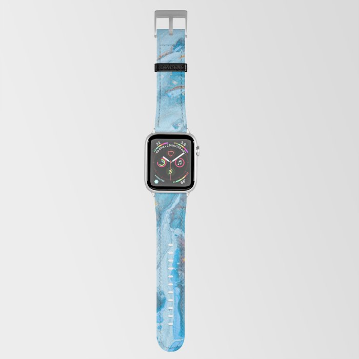 Blue Swirl Apple Watch Band