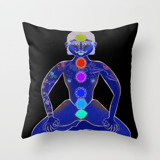 YOGA Throw Pillow