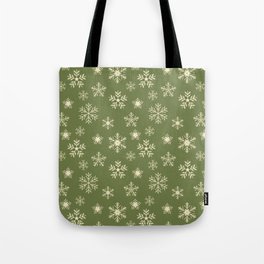 Retro Christmas Pattern Tote Bag