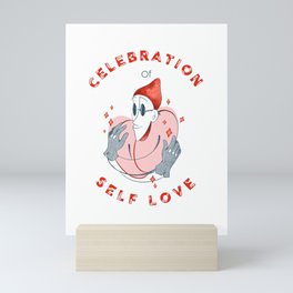 Celebration of self-love Mini Art Print