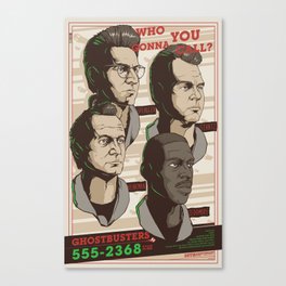 Ghostbusters 30th Anniversary Poster / REGULAR Canvas Print