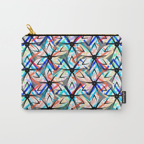 Floral exuberance Carry-All Pouch