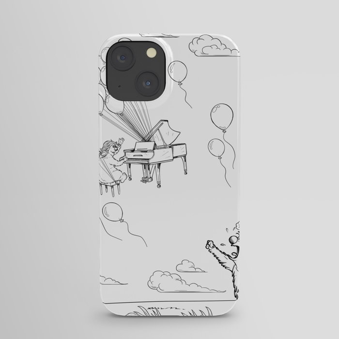 Furiously love floats away iPhone Case