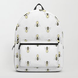Vintage Bee Pattern Backpack