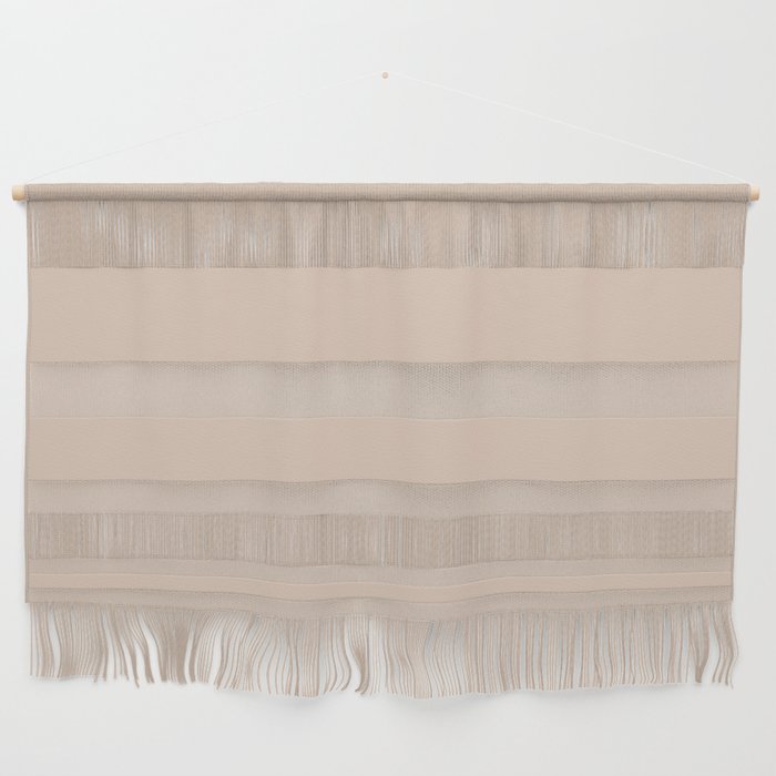 Townhouse Tan color. Solid color Wall Hanging