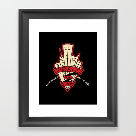 Prahd N' At Framed Art Print
