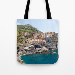 Manarola is one of the most beautiful islands of Cinque Terre Tote Bag