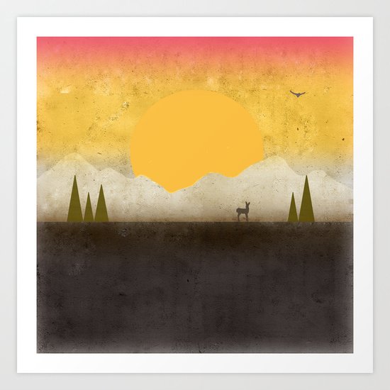 In Solitude Art Print